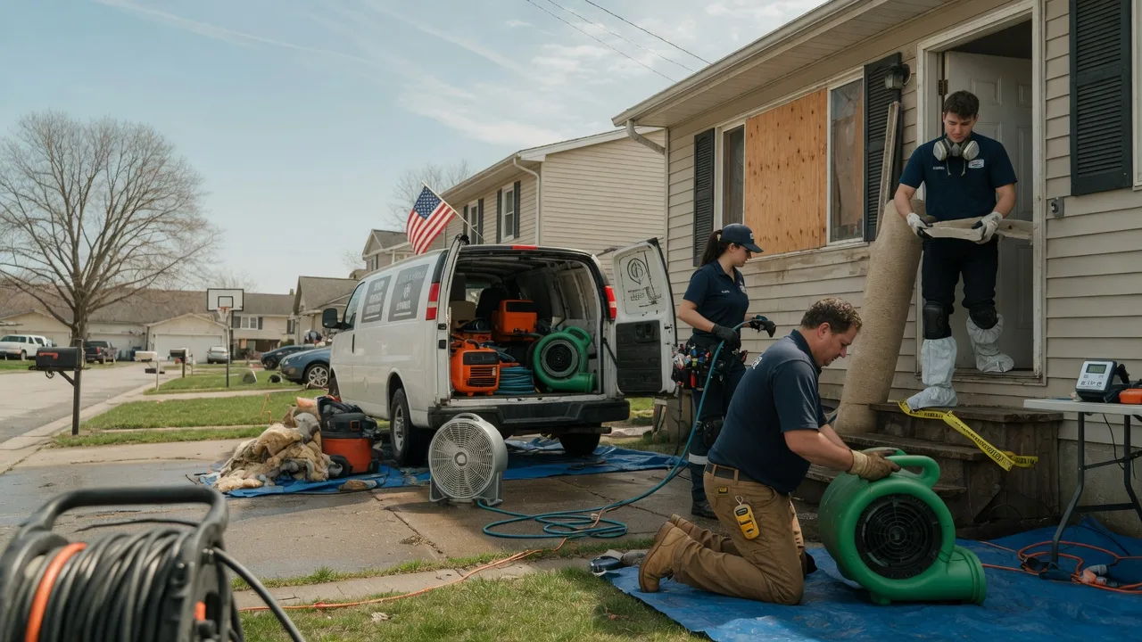 Water Damage Restoration in Gayville, SD near me